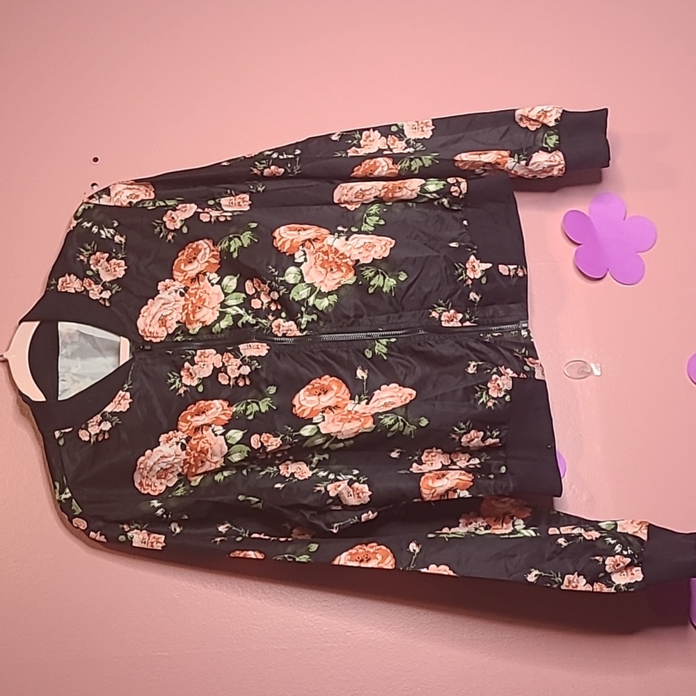 SHEIN floral jacket